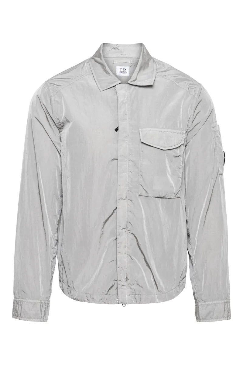 CP Company Chrome-R Overshirt - Silver