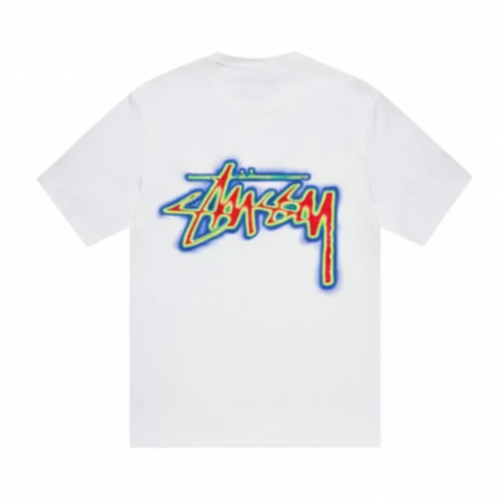 Stussy Thermal Stock Tee - White
