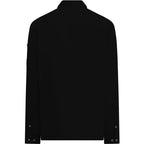 C.P. Company cotton gabardine overshirt — Black