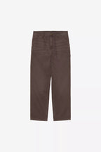 Carhartt WIP Dearborn canvas single knee pants — Tobacco Stone