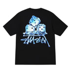 Stussy Melted Dice Tee - Black