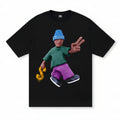 Stussy Peace & Prosperity Tee - Black