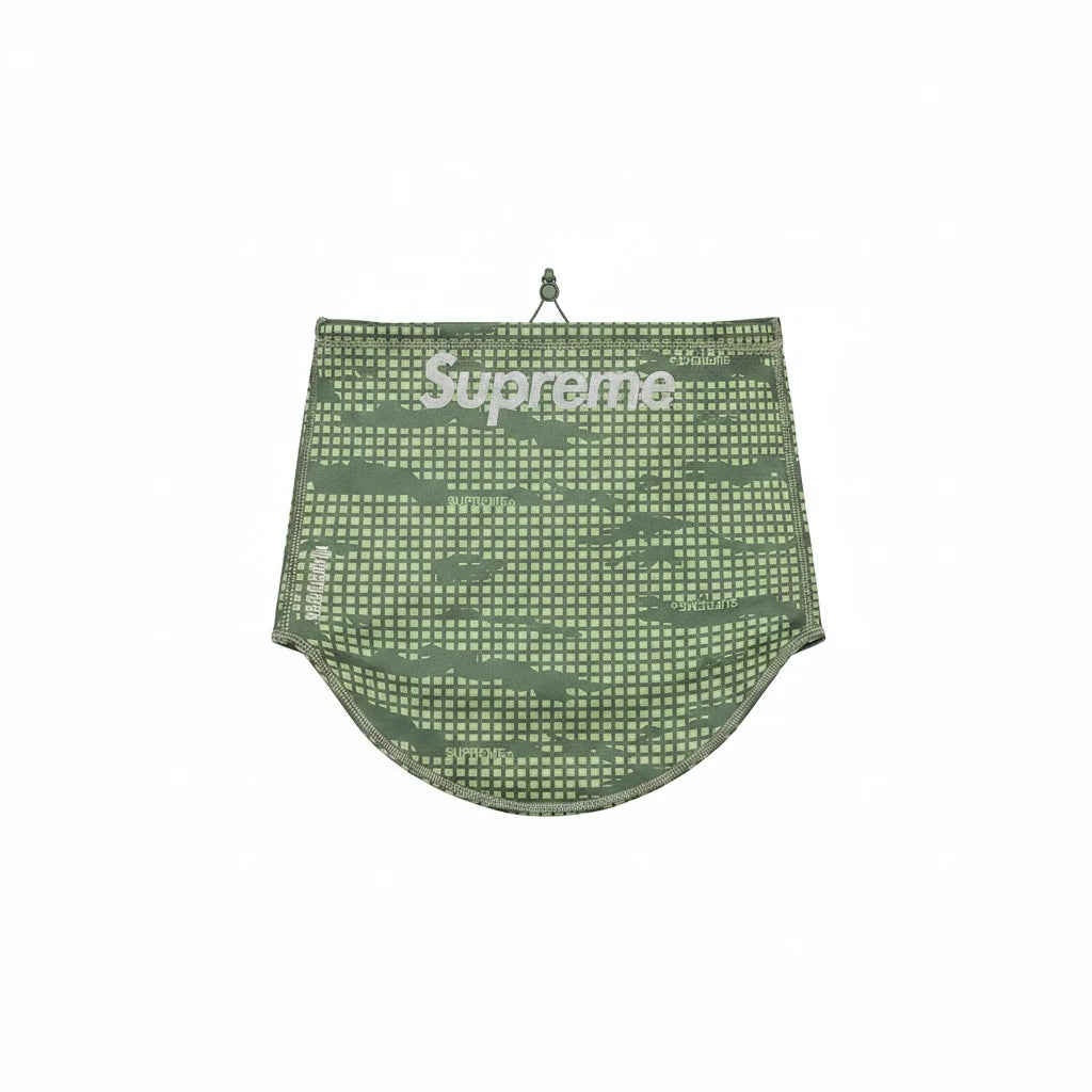 Supreme WINDSTOPPER Neck Gaiter 'Olive Grid Camo