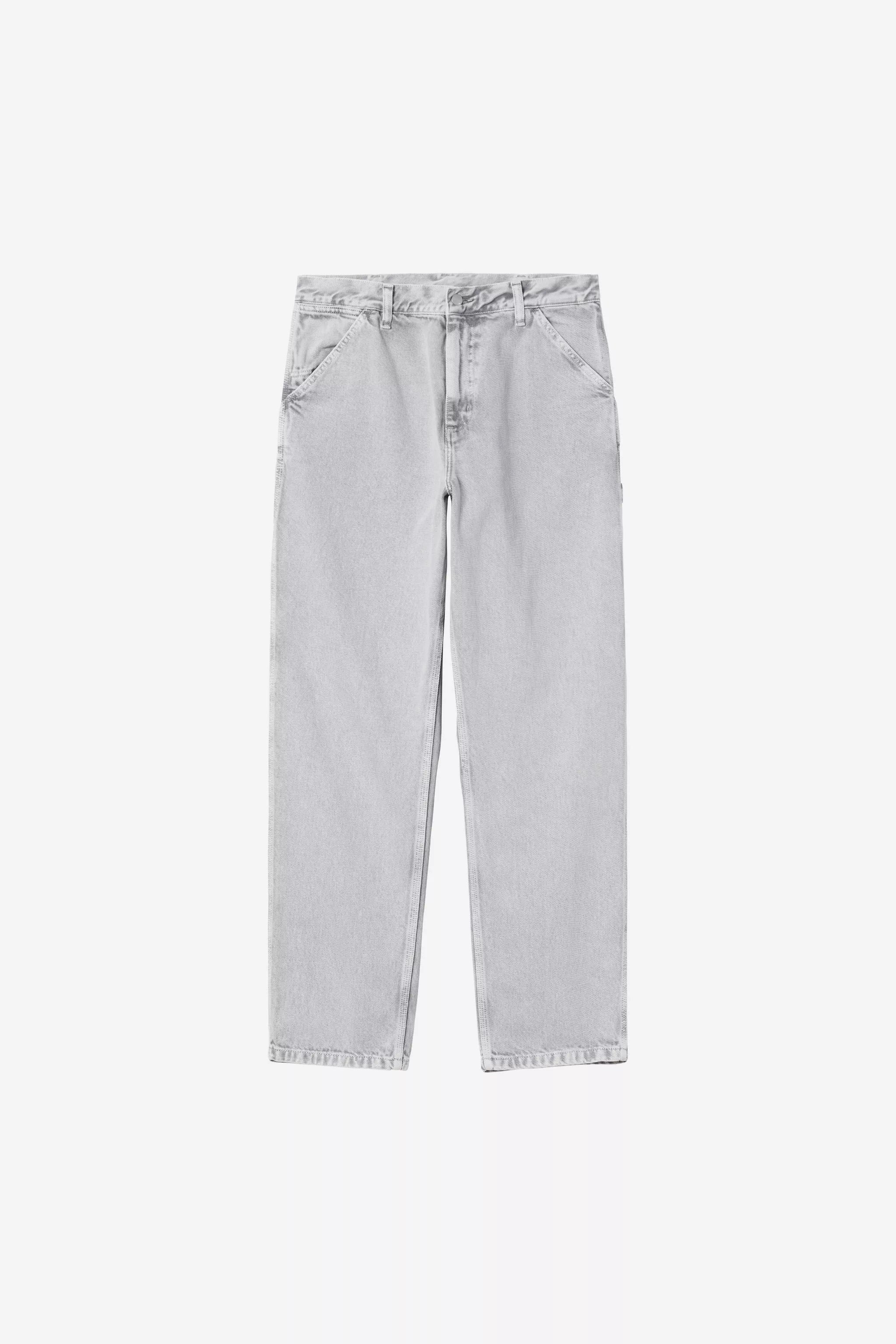 Carhartt WIP Smithfield Single Knee Pant - Black Chalk Wash