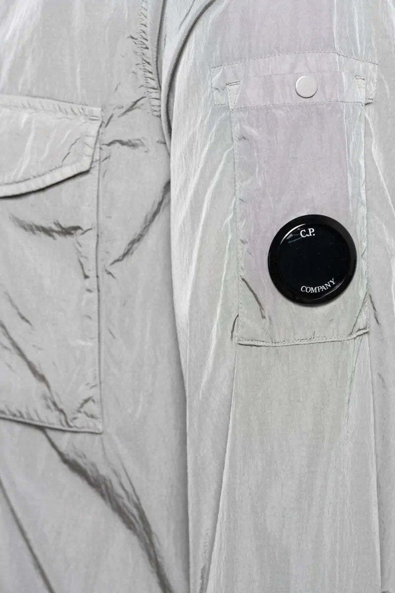 CP Company Chrome-R Overshirt - Silver