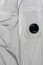 CP Company Chrome-R Overshirt - Silver
