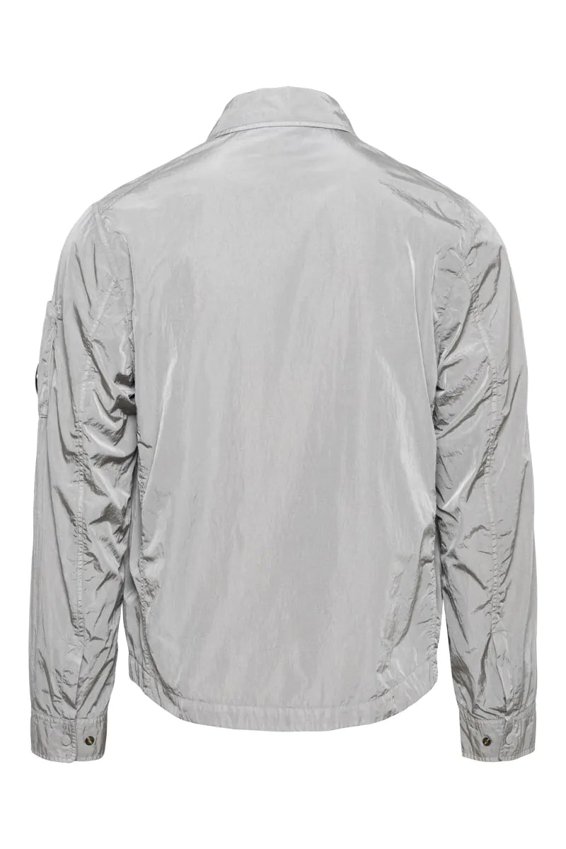 CP Company Chrome-R Overshirt - Silver