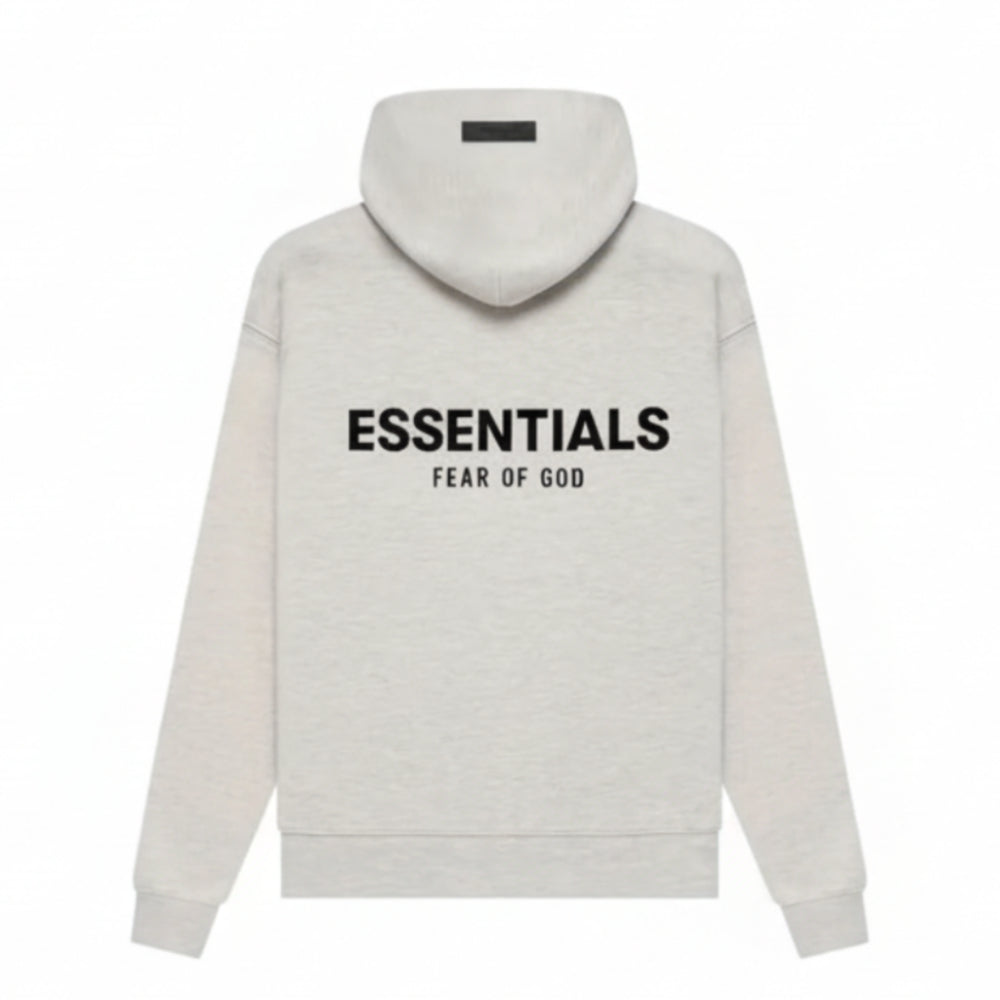 Essentials Light Oatmeal Hoodie