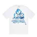 Stussy Melted Dice Tee - White