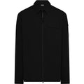 C.P. Company cotton gabardine overshirt — Black