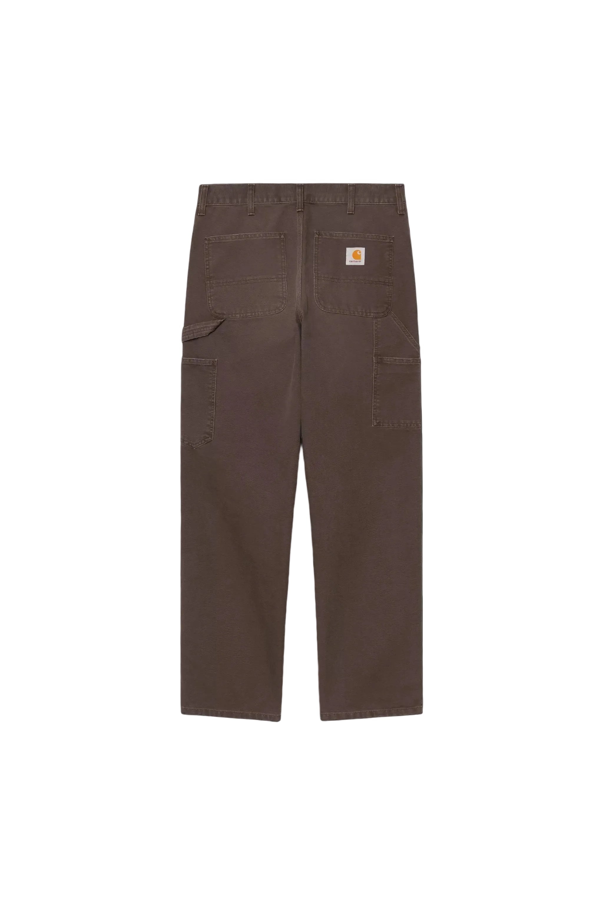 Carhartt WIP Dearborn canvas single knee pants — Tobacco Stone