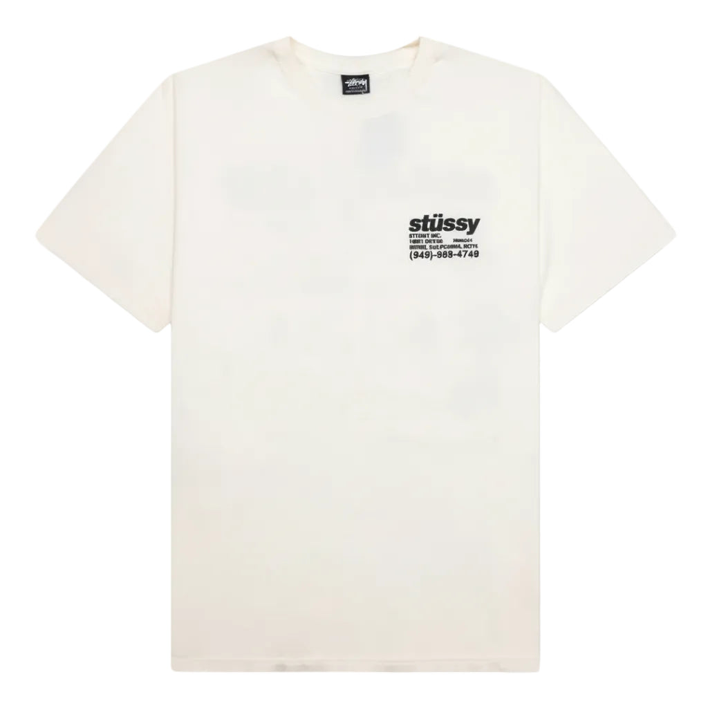 Stussy Pigment Dyed DNA Tee - Natural