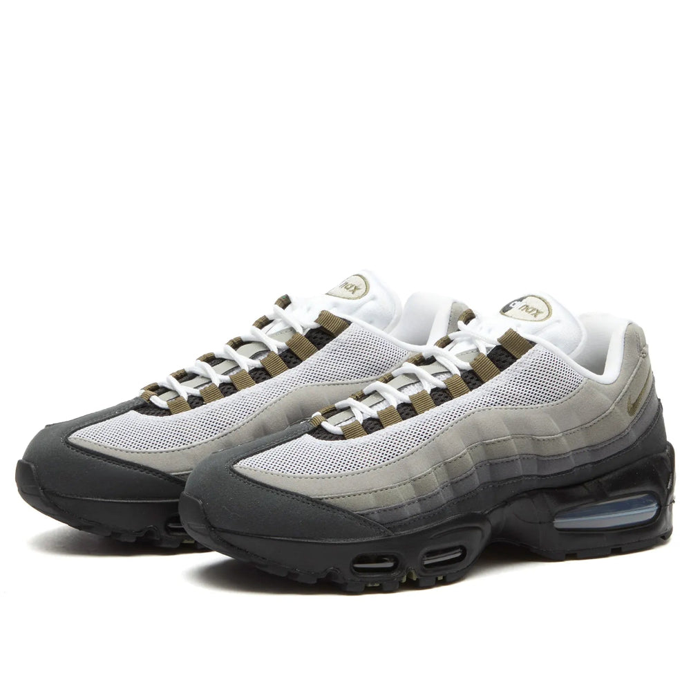 NIKE AIR MAX 95 BIG BUBBLE SNEAKER Black, Medium Olive & Light Graphite