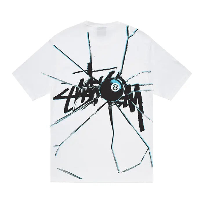 Stussy Shattered Glass Tee - White