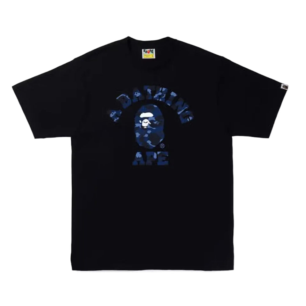 APE Color Camo College Tee
Black Blue