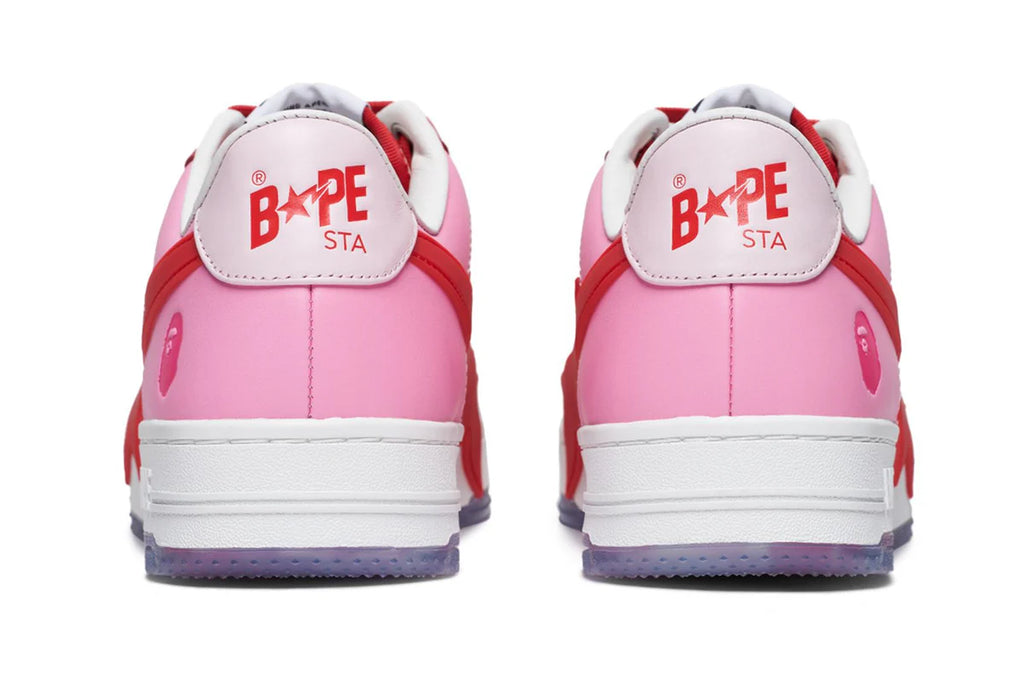 A Bathing Ape Bape Sta OS Sneaker – Pink