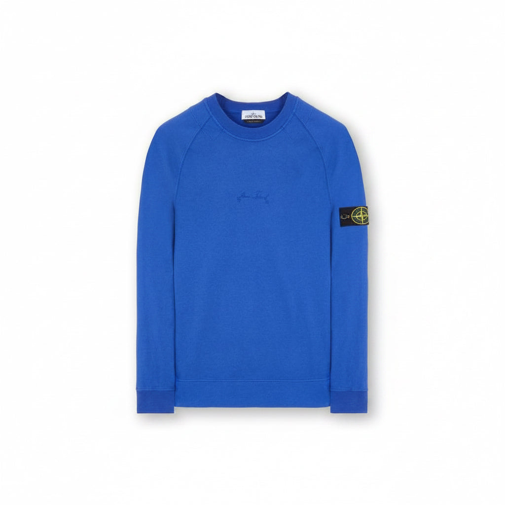 Stone Island 40th Anniversary Crewneck Sweathsirt - Blue