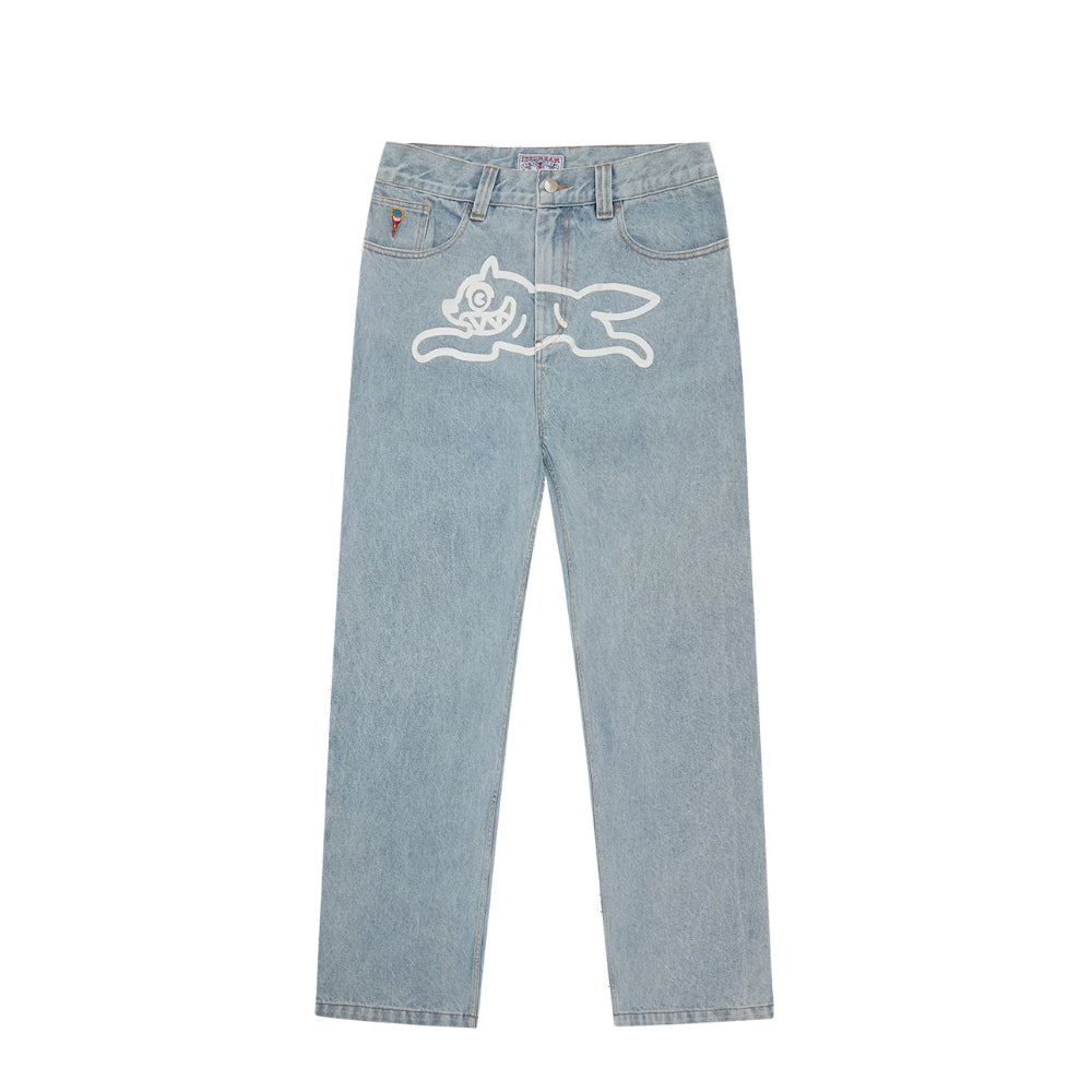 ICECREAM “Running Dog” Denim Jeans - Heavy Wash Blue
