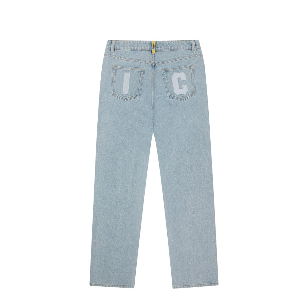 ICECREAM “Running Dog” Denim Jeans - Heavy Wash Blue